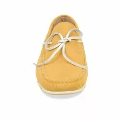 Mocassins JAUNE CAPE BOARD CUIR 11 Mocassins JAUNE CAPE BOARD CUIR -Mocassins et bateaux boutique mocassins jaune cape board cuir 4