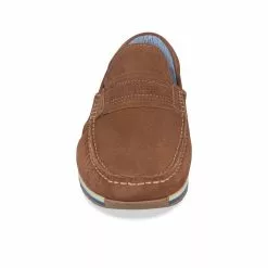 Mocassins MARRON CAPE BOARD CUIR -Mocassins et bateaux boutique mocassins marron cape board cuir 4