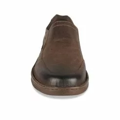 Mocassins MARRON MEGIS CASUAL 9 Mocassins MARRON MEGIS CASUAL -Mocassins et bateaux boutique mocassins marron megis casual 2