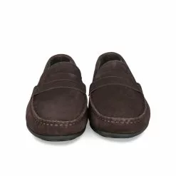 Mocassins MARRON MEGIS CASUAL -Mocassins et bateaux boutique mocassins marron megis casual 24