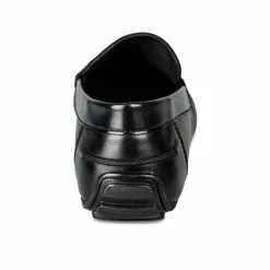 Mocassins NOIR B-BLAKE CUIR -Mocassins et bateaux boutique mocassins noir b blake cuir 2