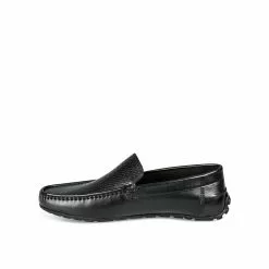 Mocassins NOIR B-BLAKE CUIR -Mocassins et bateaux boutique mocassins noir b blake cuir 3