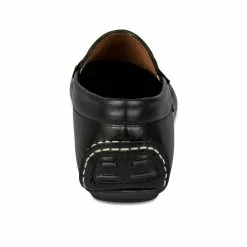 Mocassins NOIR CAPE BOARD CUIR 9 Mocassins NOIR CAPE BOARD CUIR -Mocassins et bateaux boutique mocassins noir cape board cuir 12