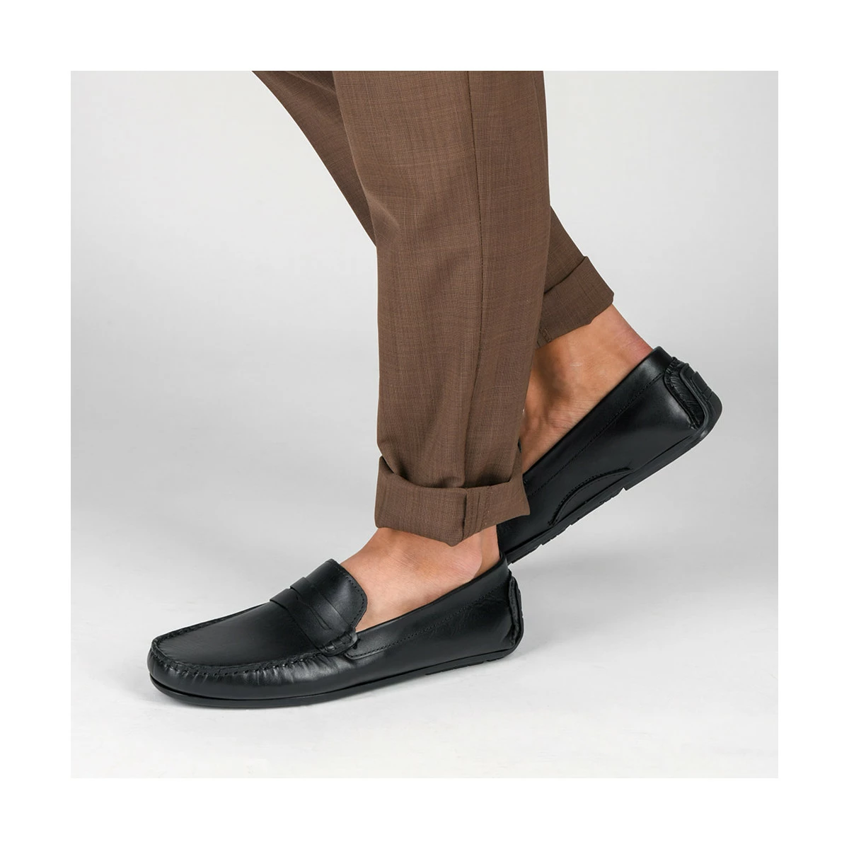 Mocassins NOIR MEGIS CASUAL 4 Mocassins NOIR MEGIS CASUAL – Image 2