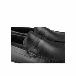 Mocassins NOIR MEGIS CASUAL 14 Mocassins NOIR MEGIS CASUAL -Mocassins et bateaux boutique mocassins noir megis casual 104