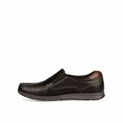 Mocassins NOIR MEGIS CASUAL -Mocassins et bateaux boutique mocassins noir megis casual 11