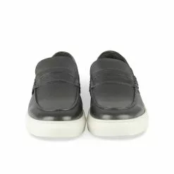 Mocassins NOIR MEGIS CASUAL 9 Mocassins NOIR MEGIS CASUAL -Mocassins et bateaux boutique mocassins noir megis casual 19