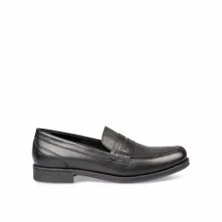 Mocassins NOIR MEGIS CASUAL 11 Mocassins NOIR MEGIS CASUAL -Mocassins et bateaux boutique mocassins noir megis casual 2