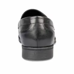 Mocassins NOIR MEGIS CASUAL 12 Mocassins NOIR MEGIS CASUAL -Mocassins et bateaux boutique mocassins noir megis casual 3
