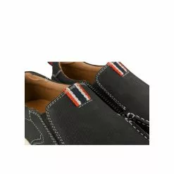 Mocassins NOIR MEGIS CASUAL -Mocassins et bateaux boutique mocassins noir megis casual 31