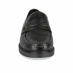 Mocassins NOIR MEGIS CASUAL -Mocassins et bateaux boutique mocassins noir megis casual 34