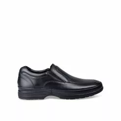 Mocassins NOIR MEGIS CASUAL -Mocassins et bateaux boutique mocassins noir megis casual 39