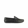 Mocassins NOIR MEGIS CASUAL -Mocassins et bateaux boutique mocassins noir megis casual 69