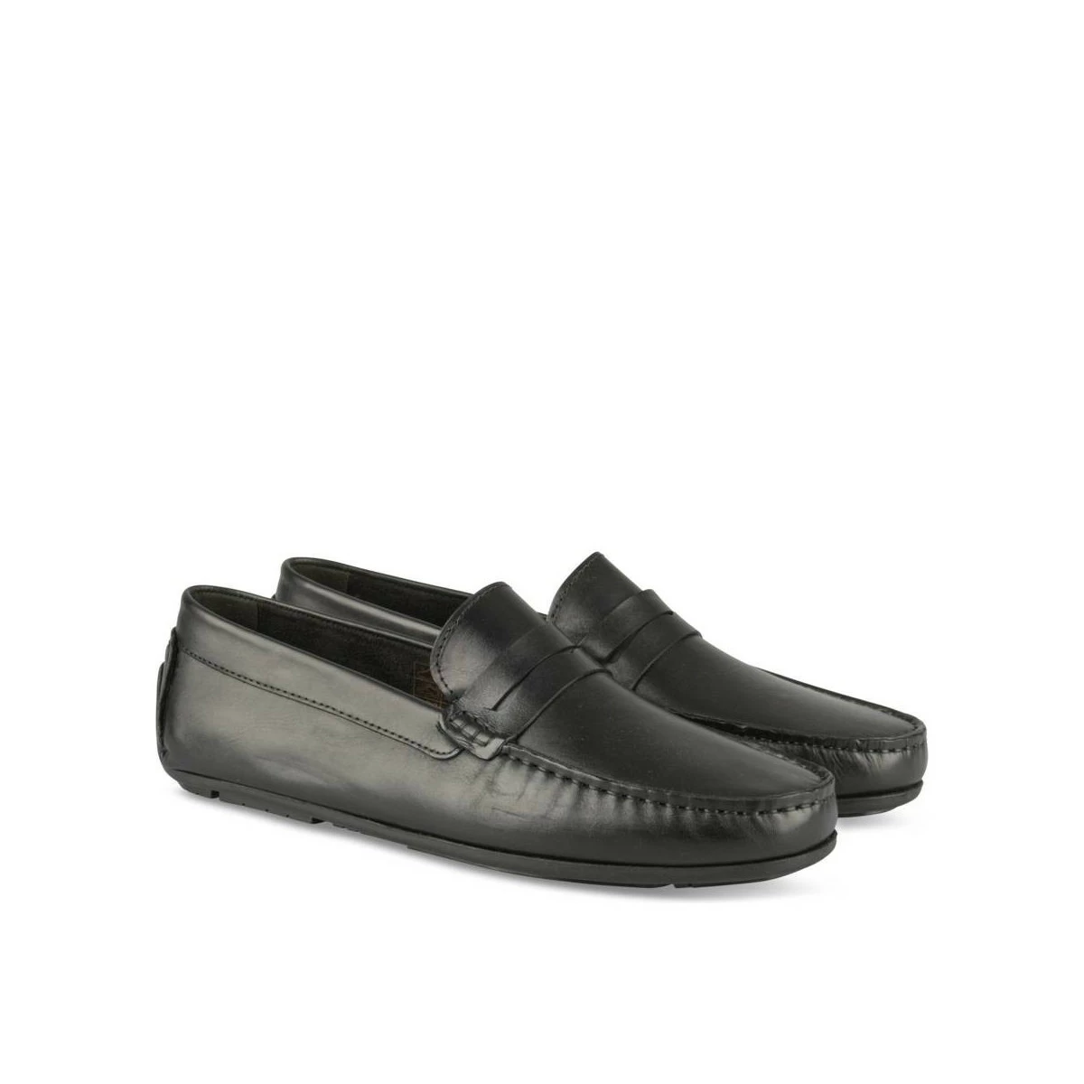 Mocassins NOIR MEGIS CASUAL 4 Mocassins NOIR MEGIS CASUAL – Image 2