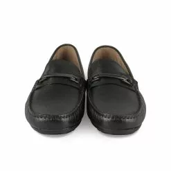 Mocassins NOIR MEGIS CASUAL 9 Mocassins NOIR MEGIS CASUAL -Mocassins et bateaux boutique mocassins noir megis casual 76