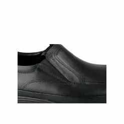 Mocassins NOIR MEGIS CASUAL -Mocassins et bateaux boutique mocassins noir megis casual 83