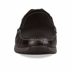Mocassins NOIR MEGIS CASUAL -Mocassins et bateaux boutique mocassins noir megis casual 9