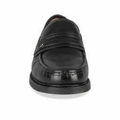 Mocassins NOIR MEGIS CASUAL 9 Mocassins NOIR MEGIS CASUAL -Mocassins et bateaux boutique mocassins noir megis casual 91