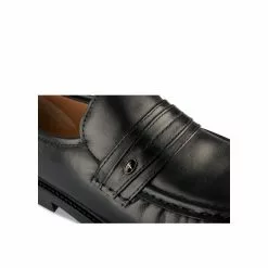 Mocassins NOIR MEGIS CASUAL 11 Mocassins NOIR MEGIS CASUAL -Mocassins et bateaux boutique mocassins noir megis casual 93