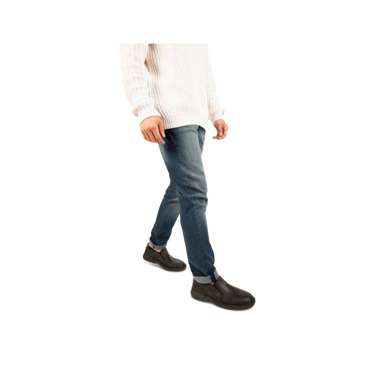 Mocassins NOIR NEOSOFT HOMME CUIR 4 Mocassins NOIR NEOSOFT HOMME CUIR – Image 2