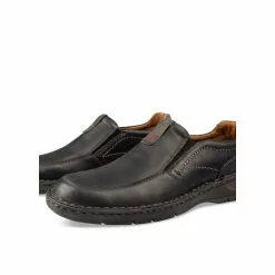 Mocassins NOIR NEOSOFT HOMME CUIR 14 Mocassins NOIR NEOSOFT HOMME CUIR -Mocassins et bateaux boutique mocassins noir neosoft homme cuir 5