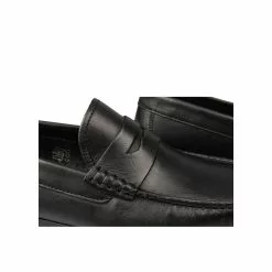 Mocassins NOIR NEOSOFT HOMME CUIR -Mocassins et bateaux boutique mocassins noir neosoft homme cuir 60