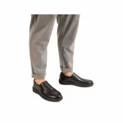 Mocassins NOIR NEOSOFT HOMME CUIR -Mocassins et bateaux boutique mocassins noir neosoft homme cuir 74