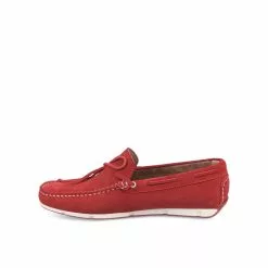 Mocassins ROUGE CAPE BOARD CUIR -Mocassins et bateaux boutique mocassins rouge cape board cuir 8