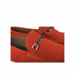 Mocassins ROUGE MEGIS CASUAL -Mocassins et bateaux boutique mocassins rouge megis casual 10