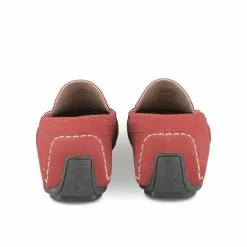 Mocassins ROUGE MEGIS CASUAL -Mocassins et bateaux boutique mocassins rouge megis casual 3