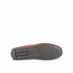 Mocassins ROUGE MEGIS CASUAL -Mocassins et bateaux boutique mocassins rouge megis casual 4