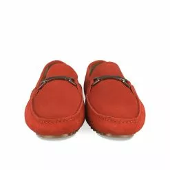 Mocassins ROUGE MEGIS CASUAL -Mocassins et bateaux boutique mocassins rouge megis casual 8