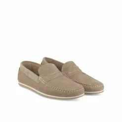 Mocassins TAUPE MEGIS CASUAL 8 Mocassins TAUPE MEGIS CASUAL -Mocassins et bateaux boutique mocassins taupe megis casual 1