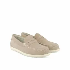Mocassins TAUPE MEGIS CASUAL -Mocassins et bateaux boutique mocassins taupe megis casual 6