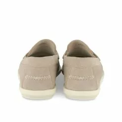 Mocassins TAUPE MEGIS CASUAL -Mocassins et bateaux boutique mocassins taupe megis casual 8