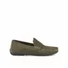 Mocassins VERT MEGIS CASUAL -Mocassins et bateaux boutique mocassins vert megis casual