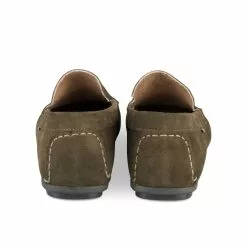 Mocassins VERT MEGIS CASUAL -Mocassins et bateaux boutique mocassins vert megis casual 11