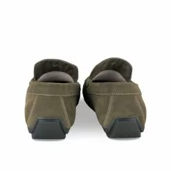 Mocassins VERT MEGIS CASUAL -Mocassins et bateaux boutique mocassins vert megis casual 4