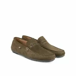 Mocassins VERT MEGIS CASUAL -Mocassins et bateaux boutique mocassins vert megis casual 9