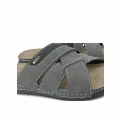 Mules GRIS NEOSOFT RELAX -Mocassins et bateaux boutique mules gris neosoft relax 24