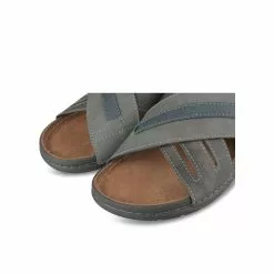 Mules GRIS NEOSOFT RELAX -Mocassins et bateaux boutique mules gris neosoft relax 4