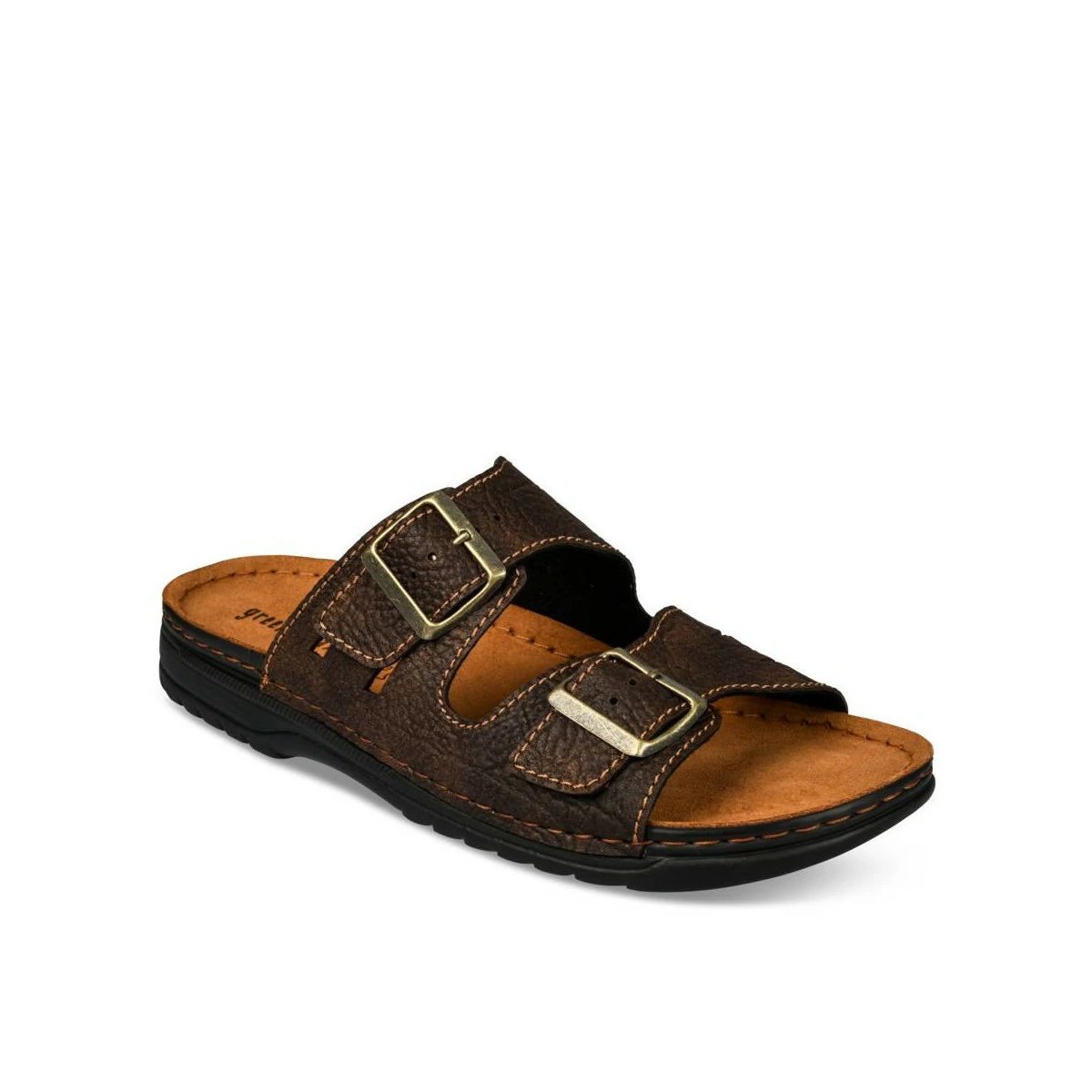 Mules MARRON GREEN RELAX 3 Mules MARRON GREEN RELAX