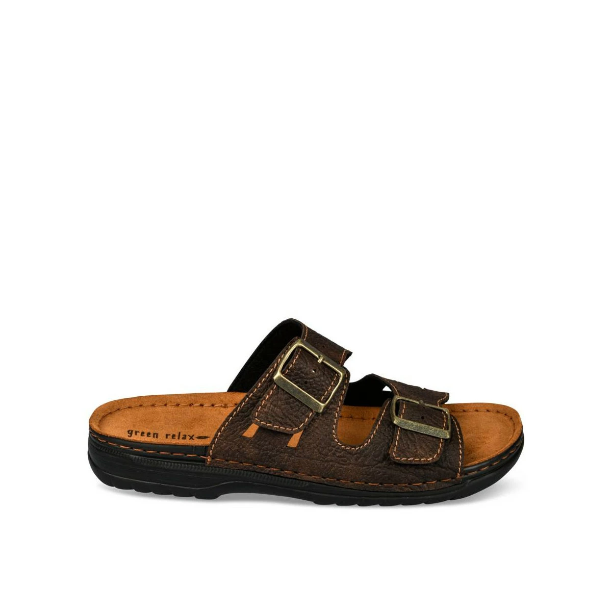 Mules MARRON GREEN RELAX 4 Mules MARRON GREEN RELAX – Image 2