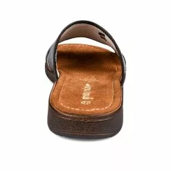 Mules MARRON GREEN RELAX -Mocassins et bateaux boutique mules marron green relax 17