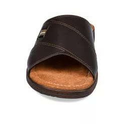 Mules MARRON GREEN RELAX -Mocassins et bateaux boutique mules marron green relax 19
