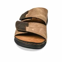 Mules MARRON GREEN RELAX -Mocassins et bateaux boutique mules marron green relax 24