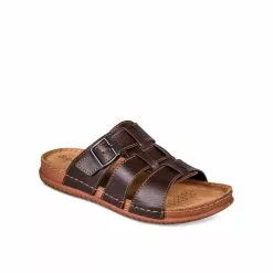 Mules MARRON GREEN RELAX