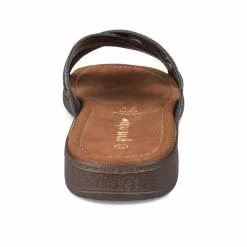 Mules MARRON GREEN RELAX 9 Mules MARRON GREEN RELAX -Mocassins et bateaux boutique mules marron green relax 27