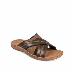 Mules MARRON GREEN RELAX