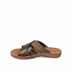 Mules MARRON GREEN RELAX 10 Mules MARRON GREEN RELAX -Mocassins et bateaux boutique mules marron green relax 37
